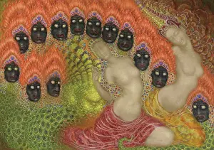 1911 Prints: Les femmes des Nadjis, 1911