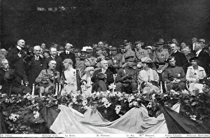 Honour Prints: Les fetes de la victoire en Belgique; a Liege