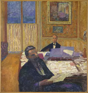 Bonnard Gallery: Les freres Bernheim-Jeune, 1920. Creator: Bonnard, Pierre (1867-1947)