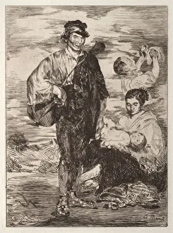 Les Gitanos. Creator: Edouard Manet (French, 1832-1883)