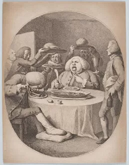 Les Gourmands, 1780-1820. 1780-1820. Creator: Anon