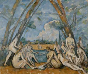 Philadelphia Prints: Les Grandes Baigneuses, 1906. Creator: Cézanne, Paul (1839-1906)