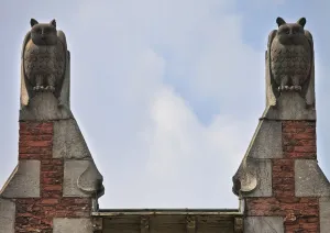 Les Hiboux, 55 Avenue Brugmann, Brussels, Belgium, (1899), c2014-c2017. Artist: Alan John Ainsworth