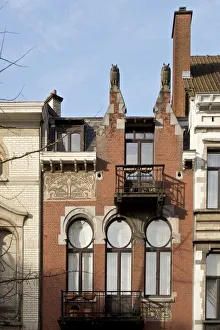 Les Hiboux, 55 Avenue Brugmann, Brussels, Belgium, (1900), c2014-c2017. Artist: Alan John Ainsworth