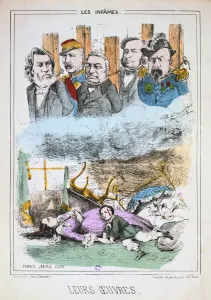 Stake Prints: Les Infames, Paris Commune, April 1871