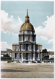 Les Invalides Prints: Les Invalides, Paris, c1900