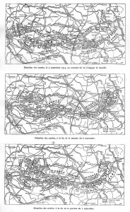 Armies Prints: Les Jours decisifs de la Marne; 5, 6, 7, septembre, 1914. Creator: Unknown