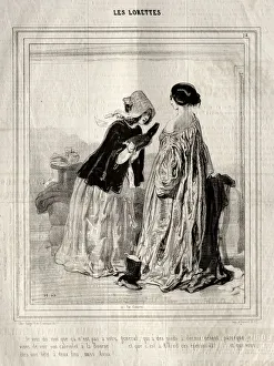 Les Lorettes, 1842. Creator: Paul Gavarni (French, 1804-1866)