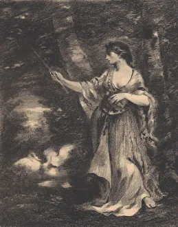 Beautiful Prints: Les Malefices de la Beaute, 1830-76. 1830-76. Creator: Narcisse Virgile Diaz de la Pena