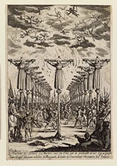 Jacques 1592 1635 Prints: Les Martyrs du Japon (The Martyrs of Japan), c1627. Creator: Callot; Jacques (1592-1635)