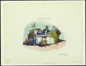 Les Metamorphoses du jour. L attente d un convive (The Metamorphoses of the day