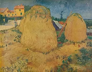 Provence Collection: Les Meules En Provence, 1888. Artist: Vincent van Gogh
