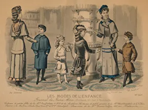 Picart Collection: Les Modes De L Enfance, c1870s. Creator: D Hermont