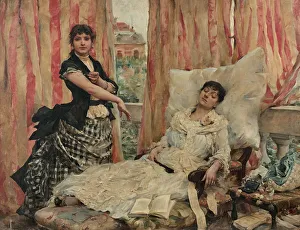 Drug Gallery: Les Morphinees (The Morphine takers), Early 1880s