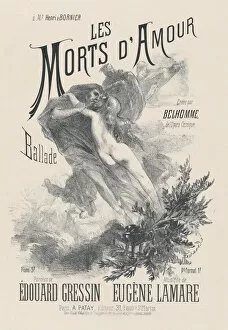 Eugène Carrière Gallery: Les Morts d Amour, ca. 1885. Creator: Eugene Carriere