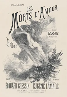 Les Morts d Amour, ca. 1885. Creator: Eugene Carriere