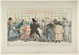 Public Collection: Les Musards de la Rue du Coq (Dawdlers of the Rue du Coq), 1805