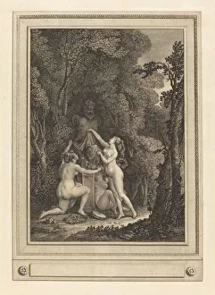 Lavreince Nicolas Gallery: Les nymphes scrupuleuses, 1784. Creator: Geraud Vidal