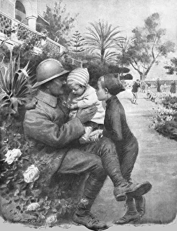 Emotional Prints: Les Orphelins de la guerre sur la Cote D'Azur; un permissionnaire du Nord
