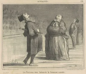 Stars Prints: Les Parisiens dans l'attente de la fameuse comète