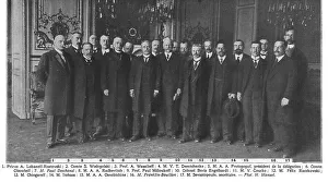 Les parlementaires Russes en France; Lundi, 22 mai, a la presidence de la Chambre... 1916. Creator: Henri Manuel