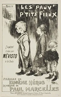 Les Pauv P tits Fieux, 1892. Creator: Theophile Alexandre Steinlen