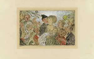 Depts Prints: Les Peches Capitaux (The Deadly Sins), 1888-1904. Creator: Ensor, James (1860-1949)