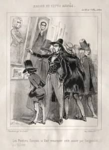 Les Peintres francais se font remarquer cette annee par loriginalité