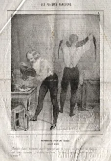 Les Plaisirs Parisiens: Preparatifs pour une soiree. Luxe et misere. Maudite plume