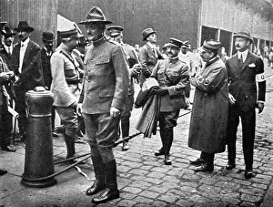 Jodhpurs Prints: Les Premiers Contingents Americains en France; Le major general William L