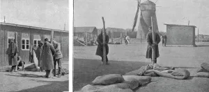 Pole Prints: Les prisonniers de guerre en allemagne; au camp de prisonniers de Sydow (Pomeranie)