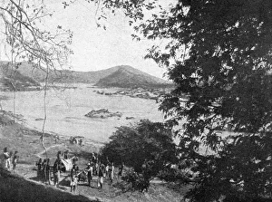 Zambezi Prints: Les rapides du Zambeze a Kebrabassa; Afrique Australe, 1914. Creator: Unknown