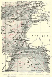 Sea Lane Prints: Les routes l'Atlantique; L'Ouest Africain, 1914. Creator: Unknown