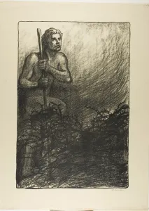 Uphill Climb Prints: Les Temps Nouveaux, 1906. Creator: Theophile Alexandre Steinlen