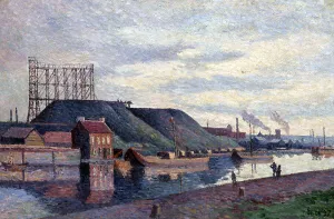 Colliery Prints: Les terrils de Sacré Madame, 1897. Creator: Maximilien Luce