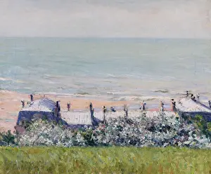 Caillebotte Prints: Les toits de l'Hotel des Roches Noires