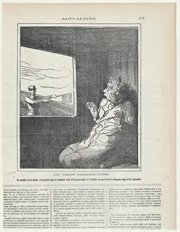 Shocked Prints: Les Trains Parlementaires, 1872. Creator: Honore Daumier