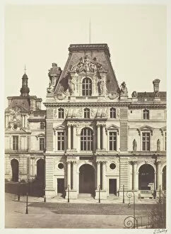Douard Denis Baldus Gallery: Les Tuileries, 1855 / 57. Creator: Edouard Baldus