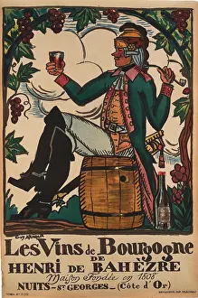 Arnoux Prints: Les Vins de Bourgogne, c1916. Creator: Arnoux, Guy (1886-1951)