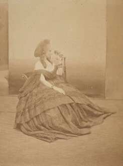 Countess Virginia Oldoini Verasis Di Castiglione Gallery: Les yeux mires, 1860s. Creator: Pierre-Louis Pierson