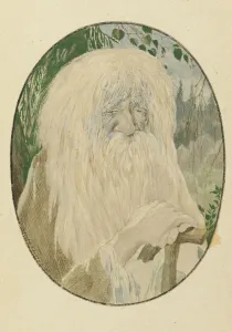 Chekhonin Collection: Leshy. Illustration to the poem Ruslan and Lyudmila by A. Pushkin, 1921-1926. Creator: Chekhonin