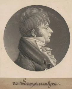 de Lespinasse, 1803. Creator: Charles Balthazar Julien Fevret de Saint-Memin