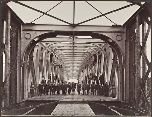 Engineers Prints: Lessart Viaduct on the Rance River, October 1879. Creator: Louis Lafon