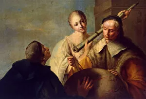 Lesson in Astronomy, 1750s