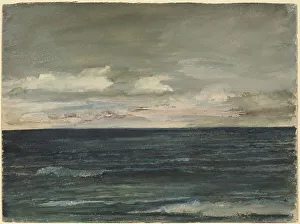 John La Farge Prints: Lesson Study on Jersey Coast, 1881. Creator: John La Farge