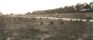 Corps Prints: A l'est de Montdidier; la poursuite de l'ennemi en direction de Lassigny et de Roye
