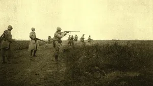 Commanders Prints: A l'est de Montdidier; A l'attaque du village de Piennes