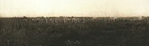 A l'est de Montdidier; progression d'un bataillon vers Fescamps, le 10 aout 1918... 1918. Creator: Unknown
