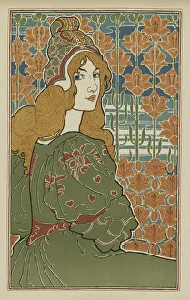 1857 1926 Prints: LEstampe Moderne: Jane, 1898. Creator: Louis Rhead (American, 1857-1926); Printed by F