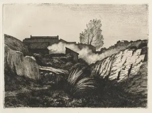 LEstaque, 1878. Creator: Andre Paul Borel (French, 1828-1912)
